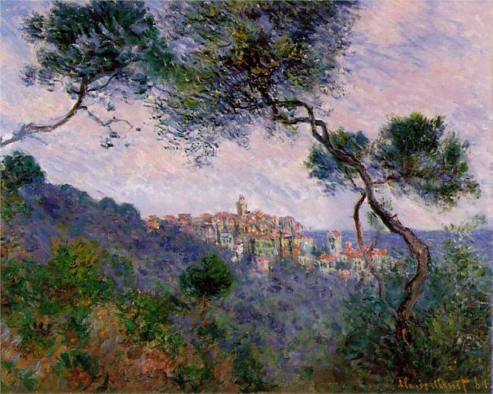 Bordighera, Italy - Claude Monet Paintings